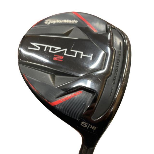 【中古】 テーラーメイド STEALTH2 5W フェアウェイウッド FW TENSEI RED TM50(STEALTH FW) (フレックスS) メンズ 男性用 右利き 右用 Cランク ゴルフクラブ