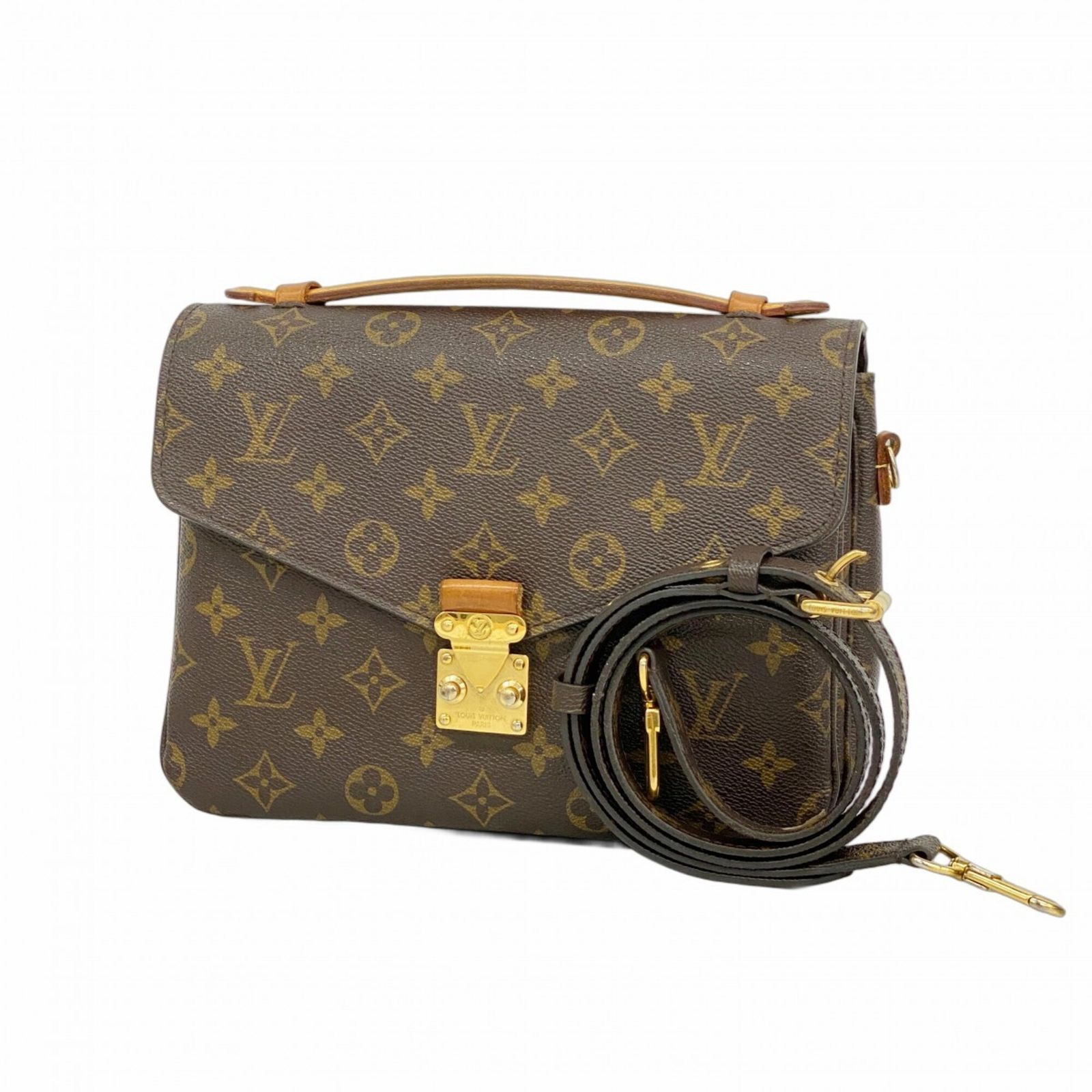 ルイ・ヴィトン(Louis Vuitton) ルイ・ヴィトン ハンドバッグ モノグラム ポシェットメティスMM M44875 ブラウン 2wayバッグレディース OP002381