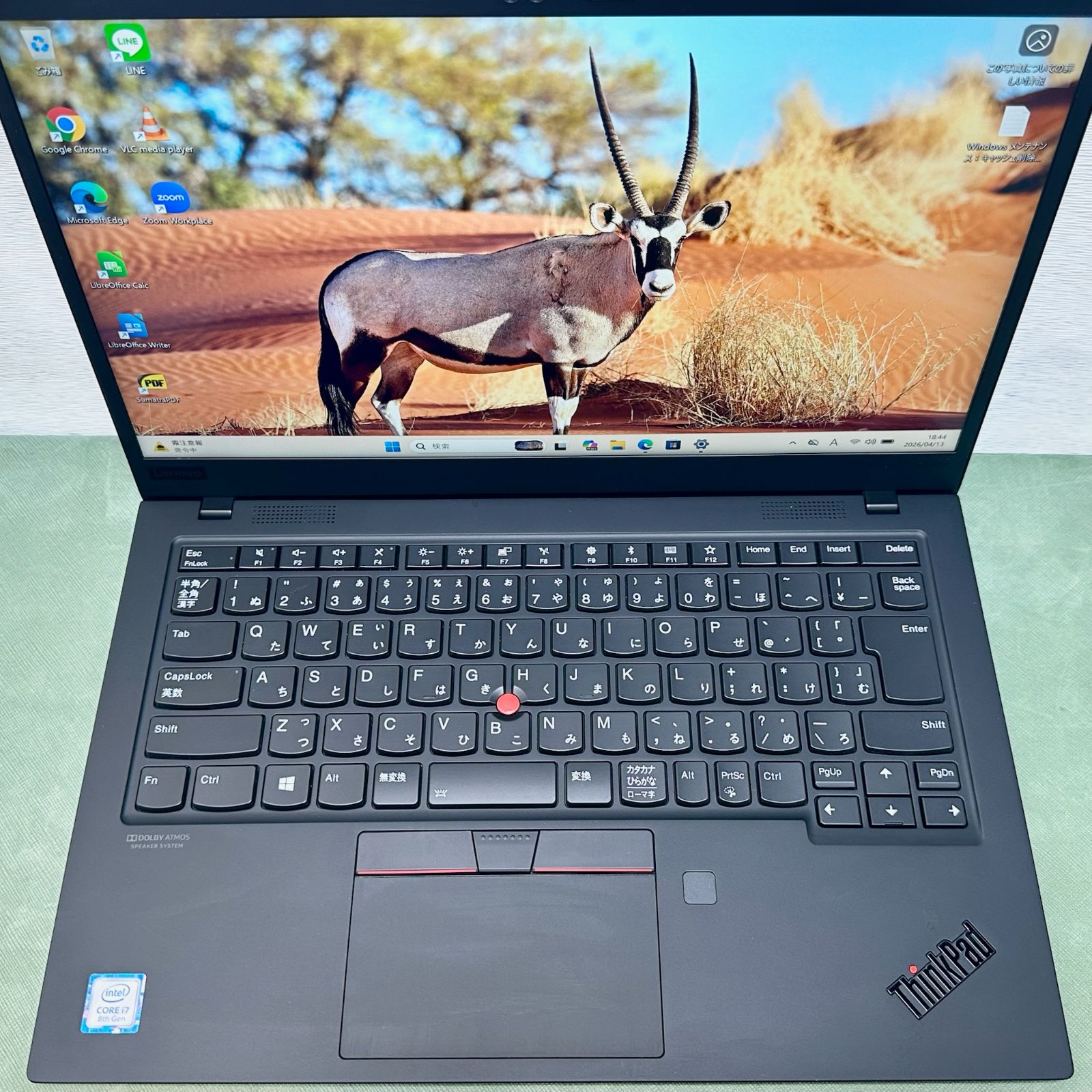 美品！ThinkPad X1 Carbon Core i7 SSD 256GB - メルカリ
