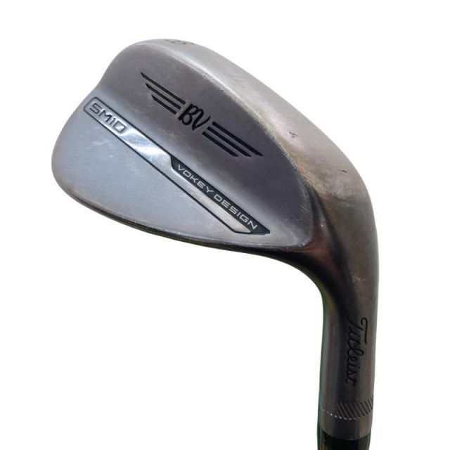 【中古】 タイトリスト VOKEY SPIN MILLED SM10 ニッケル 48°/10°F ウェッジ WG Dynamic Gold (フレックスS) メンズ 男性用 右利き 右用 Cランク ゴルフクラブ