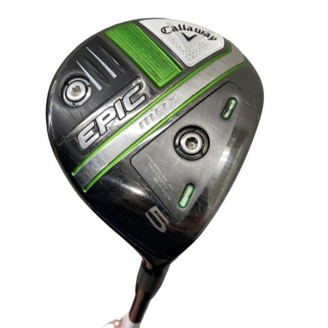 【中古】 キャロウェイ EPIC MAX 5W フェアウェイウッド FW Diamana 40 for CW(2021 EPIC FW) (フレックスSR) メンズ 男性用 右利き 右用 Cランク ゴルフクラブ