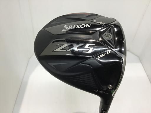 【中古】 ダンロップ SRIXON ZX5 Mk II LS 9.5° ドライバー DR 純正特注シャフト (フレックスS) メンズ 男性用 右利き 右用 Cランク ゴルフクラブ