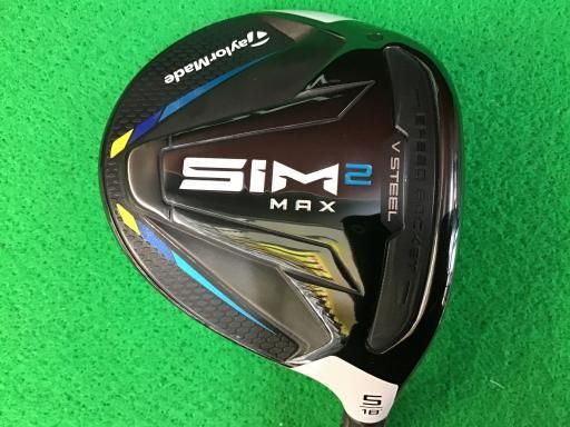 【中古】 テーラーメイド SIM2 MAX 5W フェアウェイウッド FW TENSEI BLUE TM50(SIM2 FW) (フレックスR) メンズ 男性用 右利き 右用 Cランク ゴルフクラブ