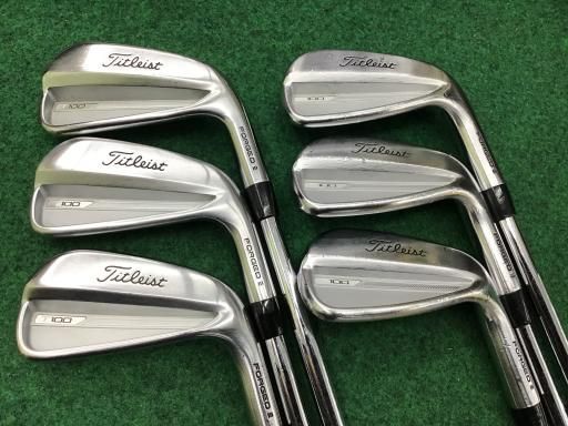 【中古】 タイトリスト Titleist T100(2023) 6S アイアンセット IR NS PRO MODUS3 TOUR115 (フレックスS) メンズ 男性用 右利き 右用 Cランク ゴルフクラブ