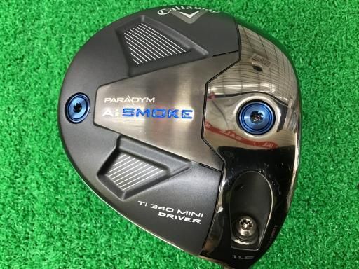 【中古】 キャロウェイ PARADYM Ai SMOKE Ti 340 MINI 11.5° ドライバー DR TENSEI 60 for CW(Ai SMOKE DR) (フレックスS) メンズ 男性用 右利き 右用 Bランク ゴルフクラブ