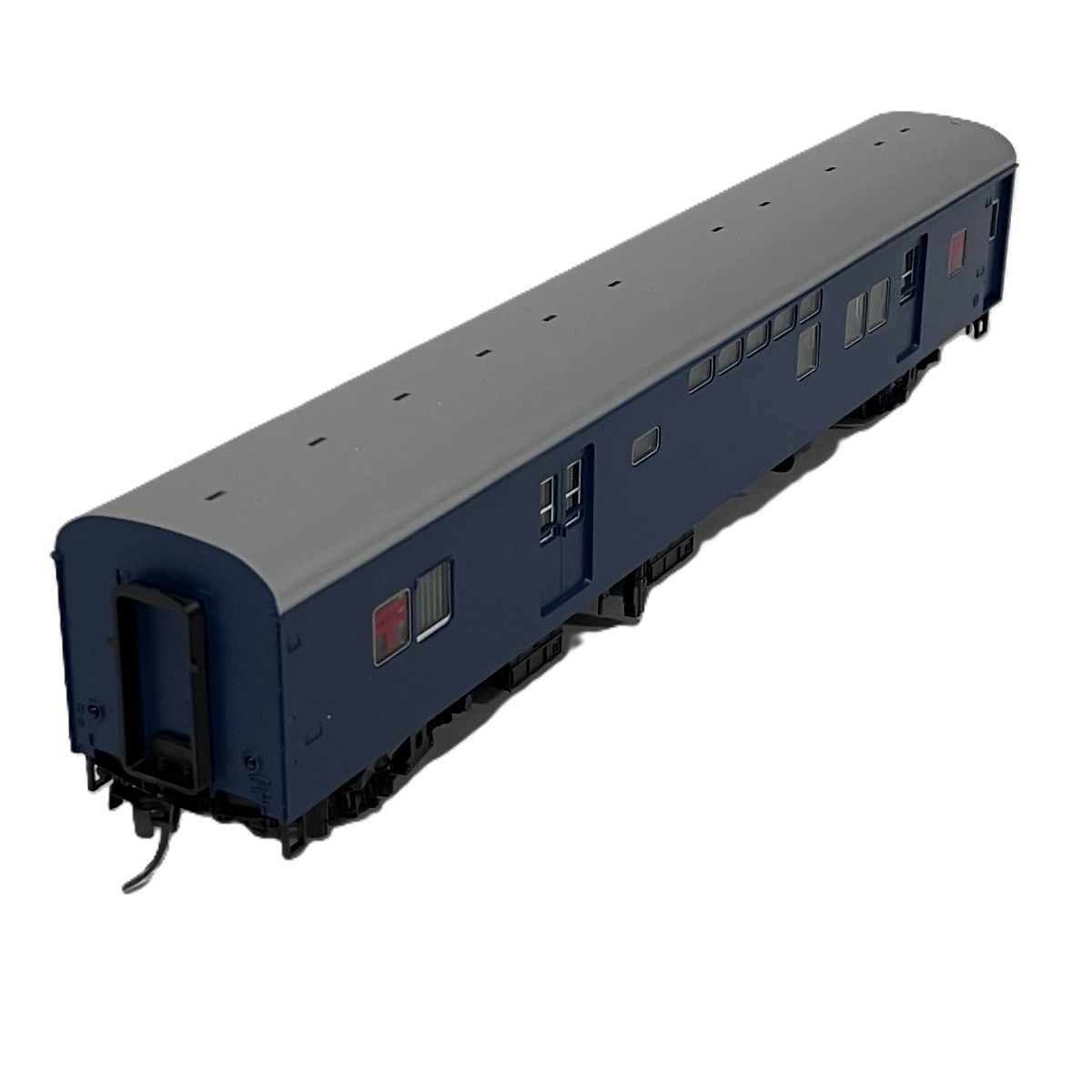 TOMIX HO-517 オユ10(非冷房・青)台車13mm HOゲージ 鉄道模型 良好