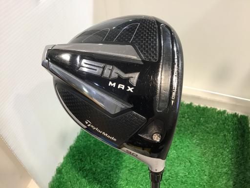 【中古】 テーラーメイド SIM MAX 9° ドライバー DR TENSEI BLUE TM50(DR) (フレックスS) メンズ 男性用 右利き 右用 Cランク ゴルフクラブ