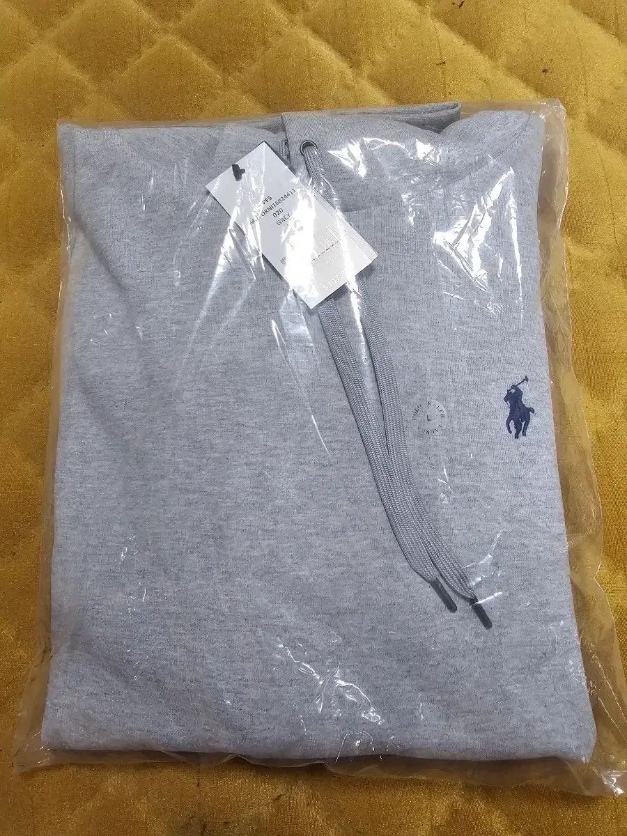 ポロラルフローレン グレー フードTシャツ 新品 L