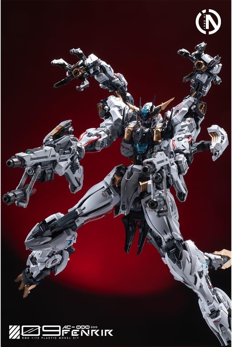 無限新星 INERA+ フェンリル FENRIR 1/72 色分け済みプラモデル