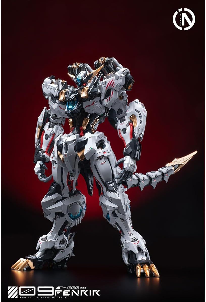無限新星 INERA+ フェンリル FENRIR 1/72 色分け済みプラモデル
