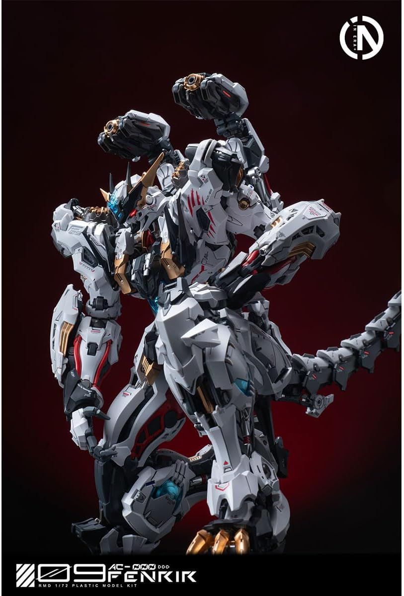 無限新星 INERA+ フェンリル FENRIR 1/72 色分け済みプラモデル