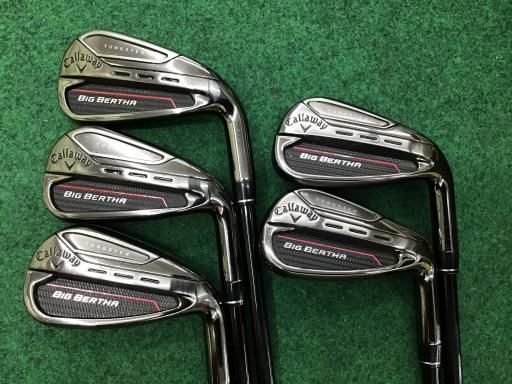 【中古】 キャロウェイ BIG BERTHA(2023) 5S アイアンセット IR SPEEDER NX 50 for CW(BB23 IR) (フレックスR) メンズ 男性用 右利き 右用 Cランク ゴルフクラブ 34,993円