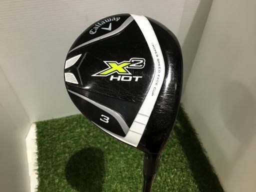 【中古】 キャロウェイ X2 HOT 3W フェアウェイウッド FW X2 HOT(フェアウェイ) (フレックスS) メンズ 男性用 右利き 右用 Cランク ゴルフクラブ
