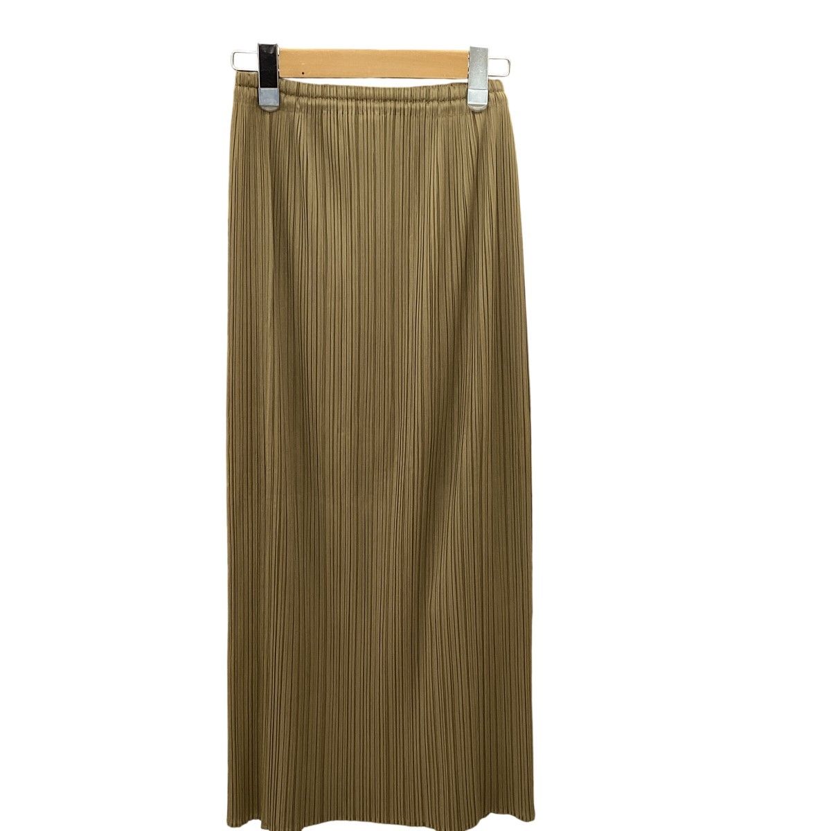 ISSEY MIYAKE イッセイミヤケ PLEATS PLEASE スカート SIZE S ベージュ