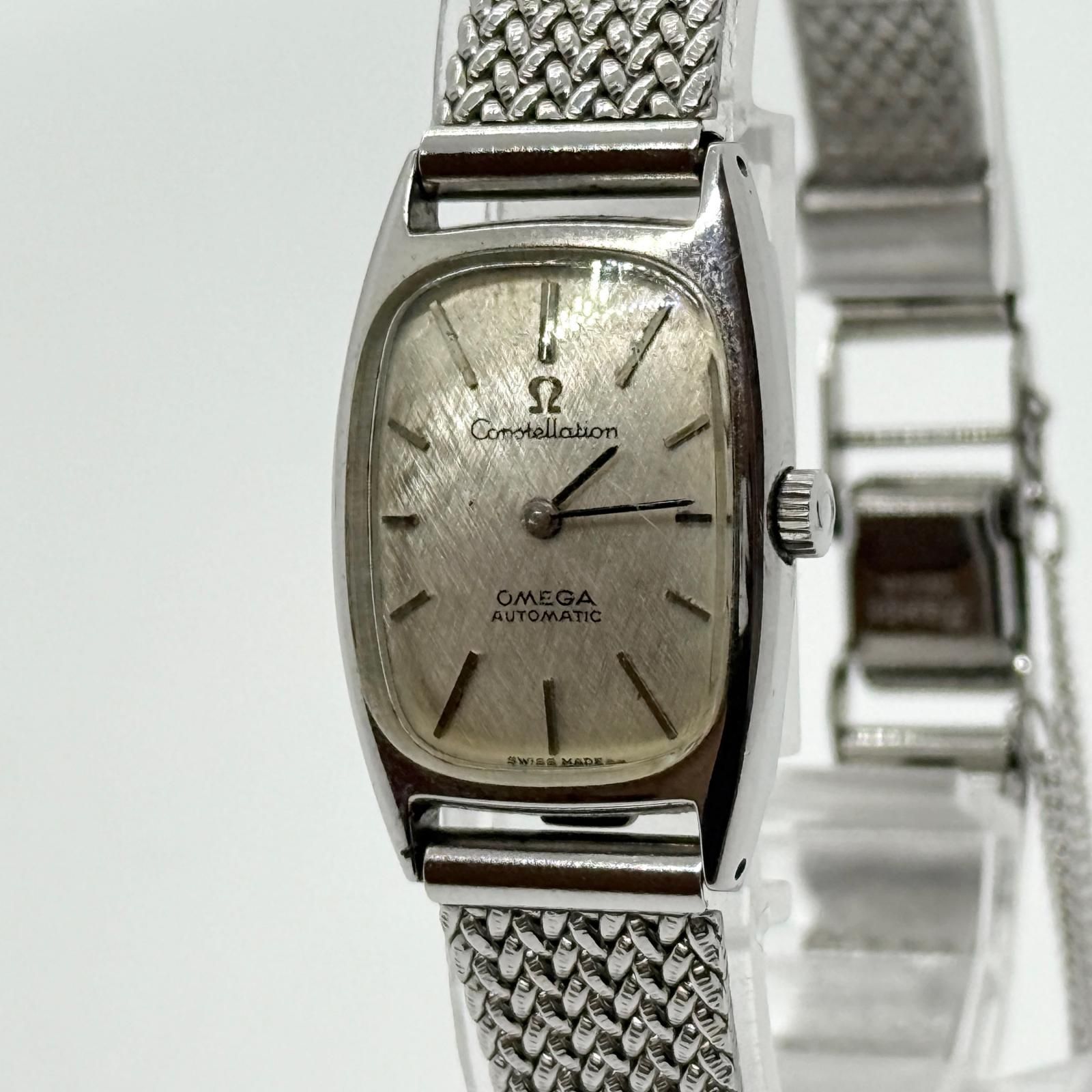 OMEGA オメガ コンステレーション シルバー AT レディース 腕時計 稼働品