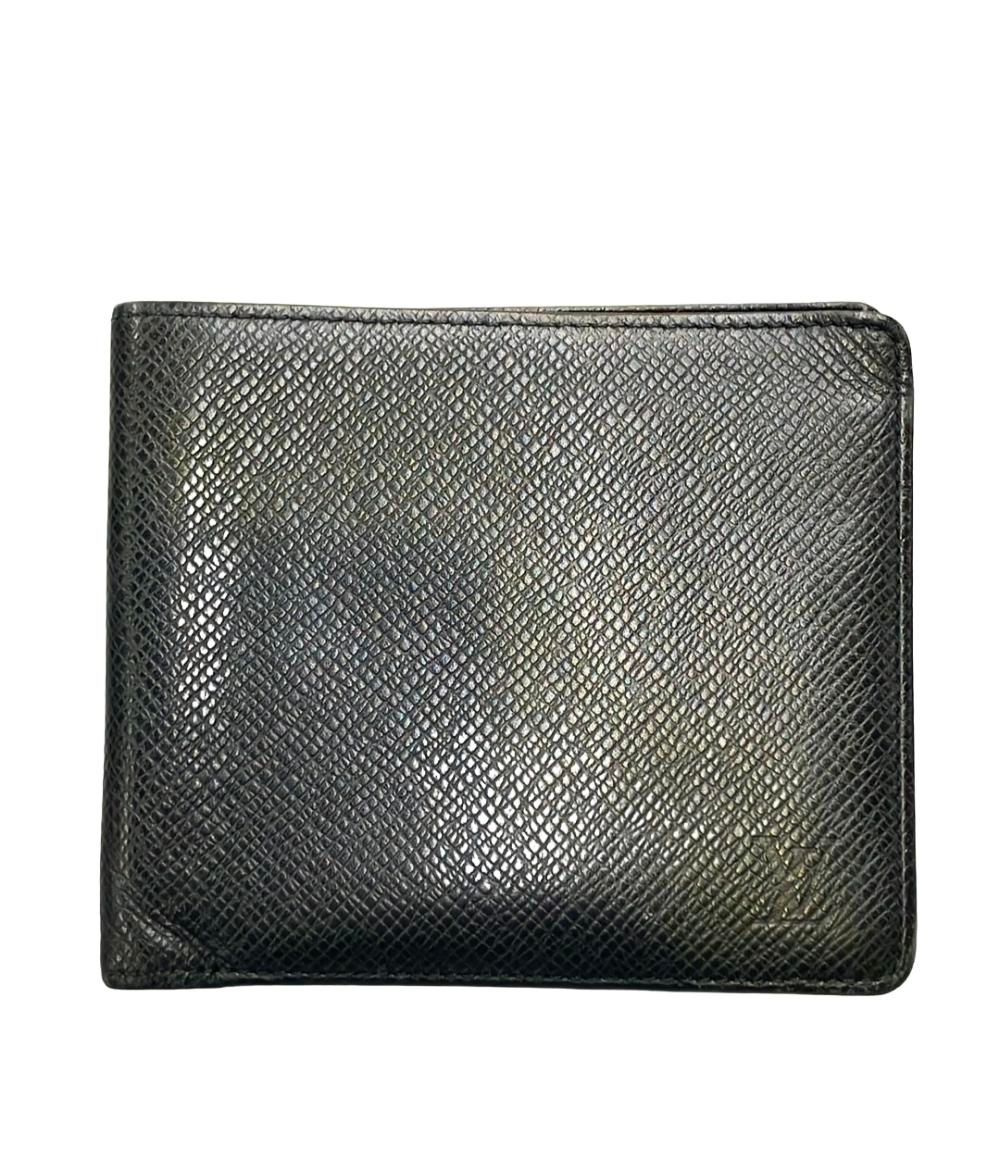 ルイ・ヴィトン 二つ折り財布 ポルトビエ カルトクレディ タイガ M30464 メンズ LOUIS VUITTON