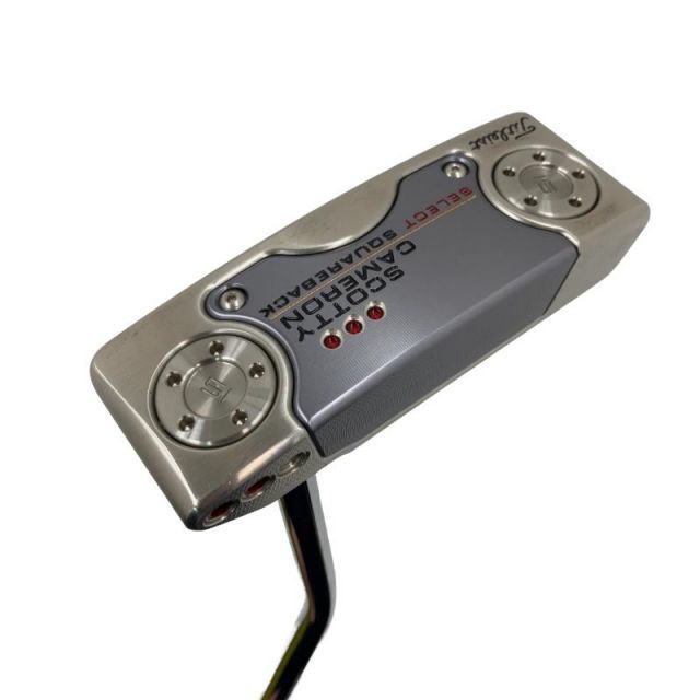 【中古】 タイトリスト SCOTTY CAMERON select SQUAREBACK(2018) 34インチ パター PT スチール (フレックスその他) メンズ 男性用 右利き 右用 Cランク ゴルフクラブ