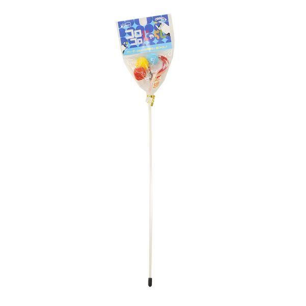 （まとめ）ペットプロ コロコロじゃらし〔×10セット〕
