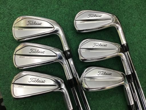 【中古】 タイトリスト Titleist T200(2023) 6S アイアンセット IR NS PRO 105T (フレックスS) メンズ 男性用 右利き 右用 Cランク ゴルフクラブ