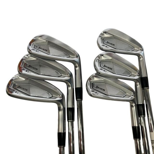【中古】 ダンロップ SRIXON ZXi5 6S アイアンセット IR NS PRO MODUS3 TOUR105 (フレックスS) メンズ 男性用 右利き 右用 Cランク ゴルフクラブ
