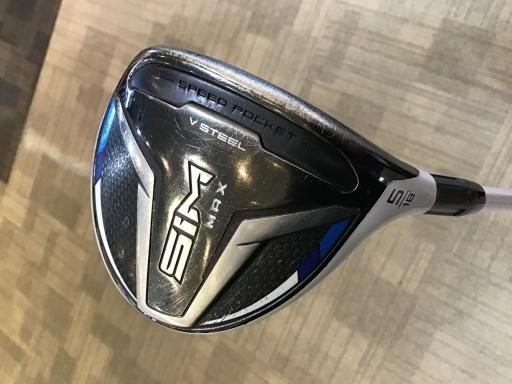 【中古】 テーラーメイド SIM MAX 5W フェアウェイウッド FW 純正特注シャフト (フレックスR) メンズ 男性用 右利き 右用 Cランク ゴルフクラブ