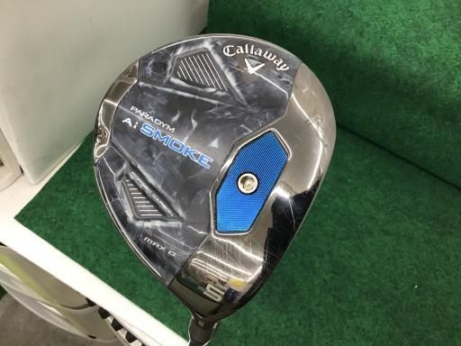 【中古】 キャロウェイ PARADYM Ai SMOKE MAX D 5W フェアウェイウッド FW 純正特注シャフト (フレックスS) メンズ 男性用 右利き 右用 Cランク ゴルフクラブ