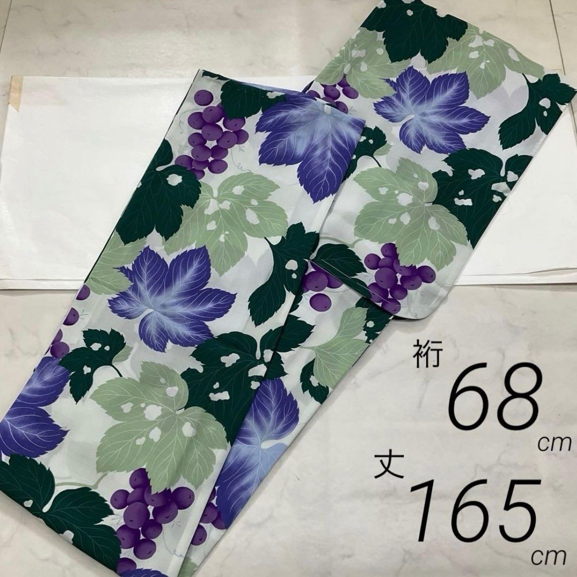 kimono+one◆kimonoarisa◆厳選◆夏物単衣浴衣◆夏着物◆未使用品◆撫松庵◆セオアルファ◆仕付け糸付◆裄長◆ロング◆裄68肩丈165◆夏着物夏帯着物帯小紋普段着名古屋帯洒落袋帯半幅帯 28,109円