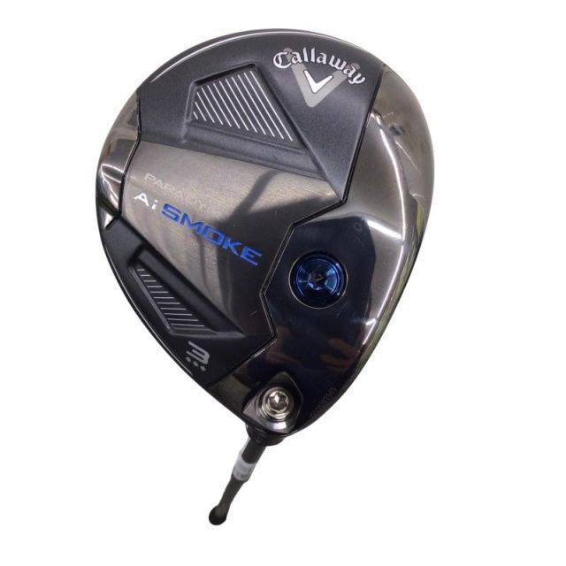 【中古】 キャロウェイ PARADYM Ai SMOKE ◆◆◆ 3W フェアウェイウッド FW 純正特注シャフト (フレックスX) メンズ 男性用 右利き 右用 Cランク ゴルフクラブ
