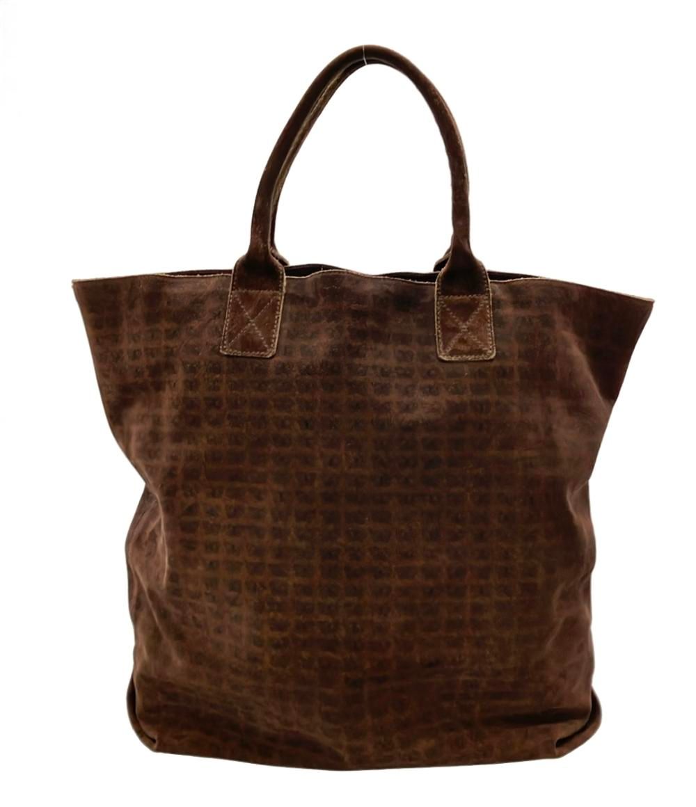 ボッテガ・ヴェネタ トートバッグ バタフライ柄 スエード レディース BOTTEGA VENETA