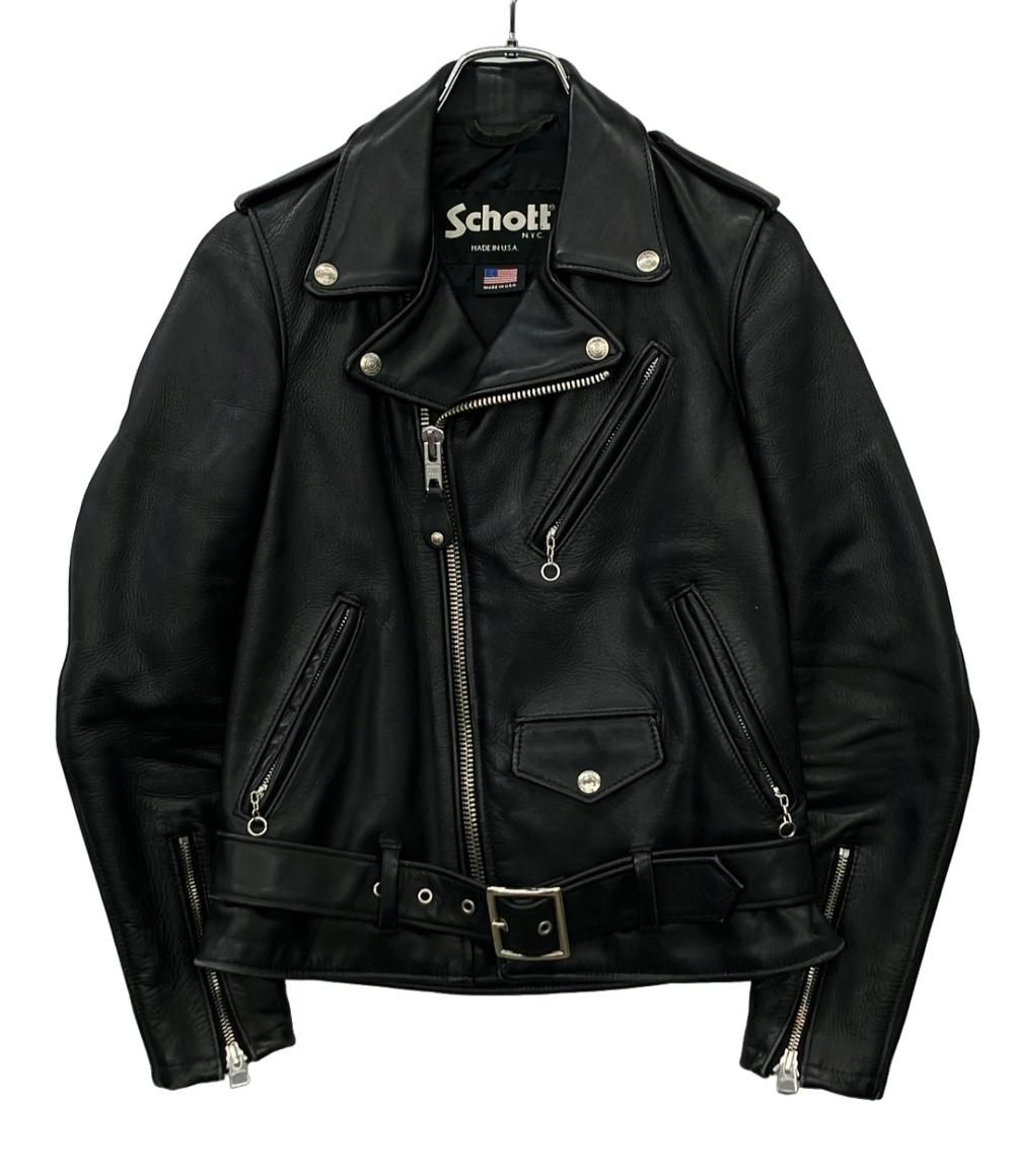 ショット レザージャケット DOUBLE RIDERS 7478 メンズ メンズ SIZE XS