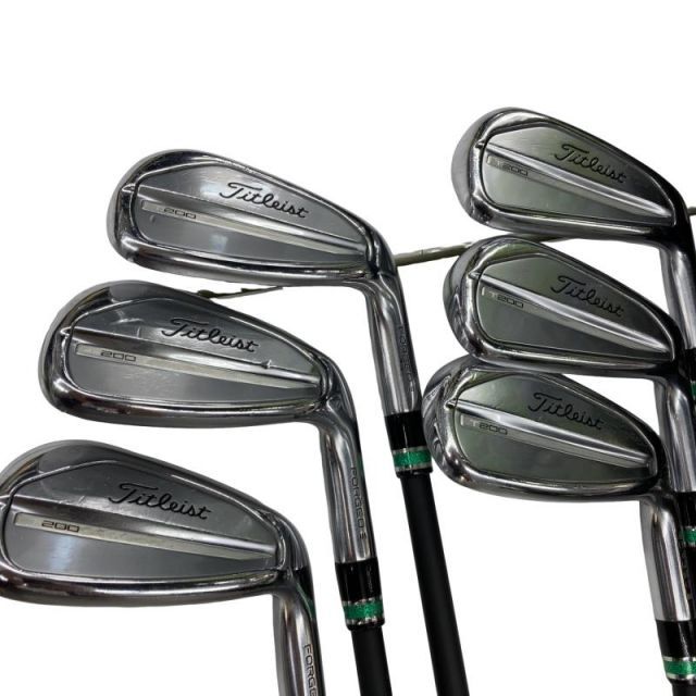 【中古】 タイトリスト Titleist T200(2023) 6S アイアンセット IR リシャフト (フレックスその他) メンズ 男性用 右利き 右用 Cランク ゴルフクラブ