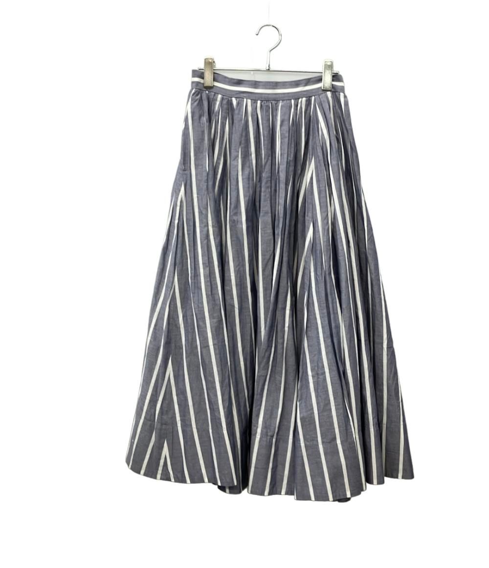 エブール ロングスカート ストライプ 3510500124 レディース SIZE 36 (S) ebure