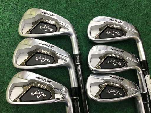 【中古】 キャロウェイ APEX DCB(2021) 6S アイアンセット IR Diamana 55 for CW(2021 APEX IR) (フレックスR) メンズ 男性用 右利き 右用 Cランク ゴルフクラブ