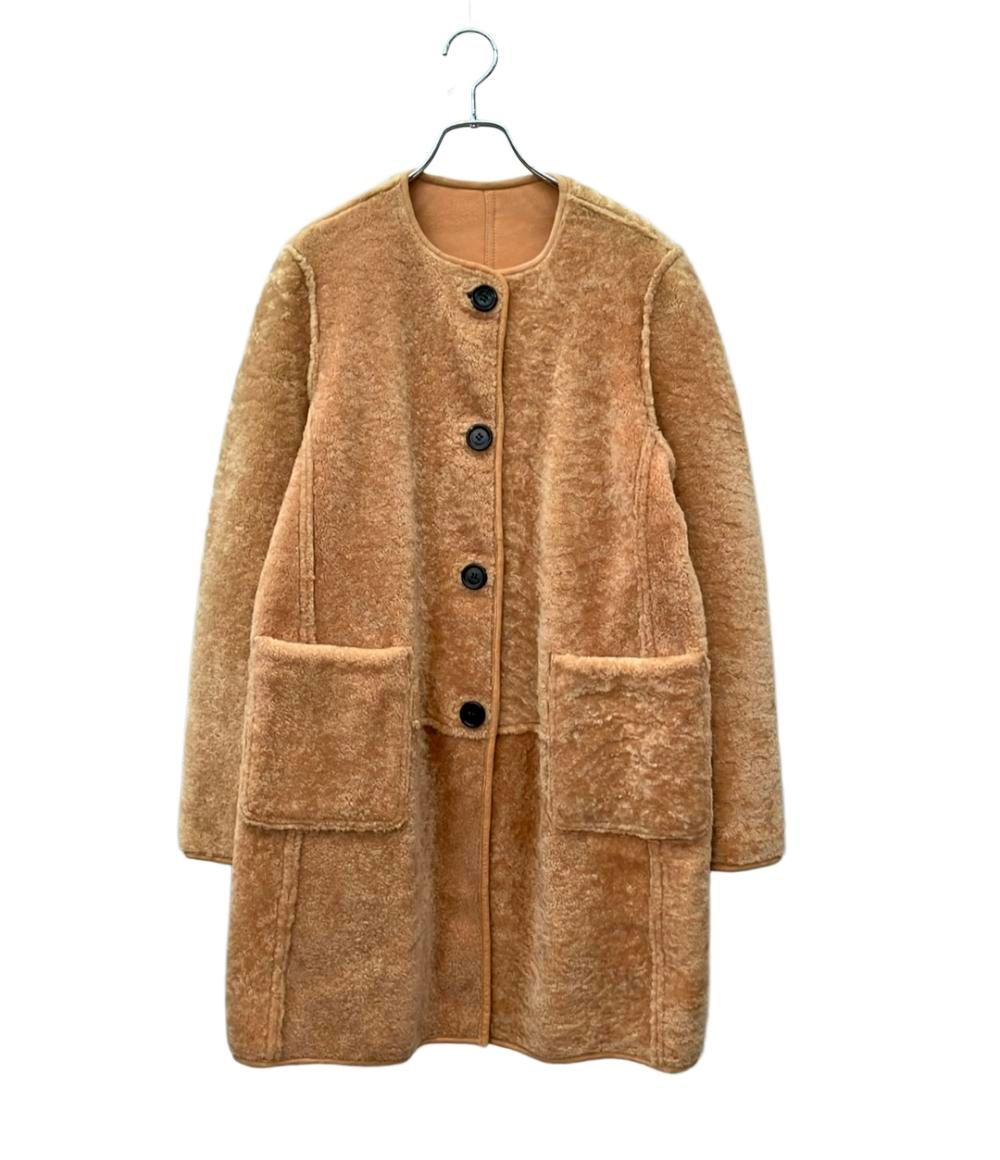 マルニ リバーシブルムートンコート レディース MARNI