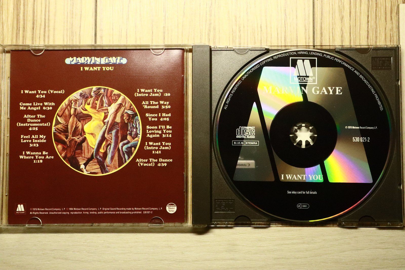 中古CD☆マーヴィン・ゲイ/Marvin Gaye□ I Want You 【5300212