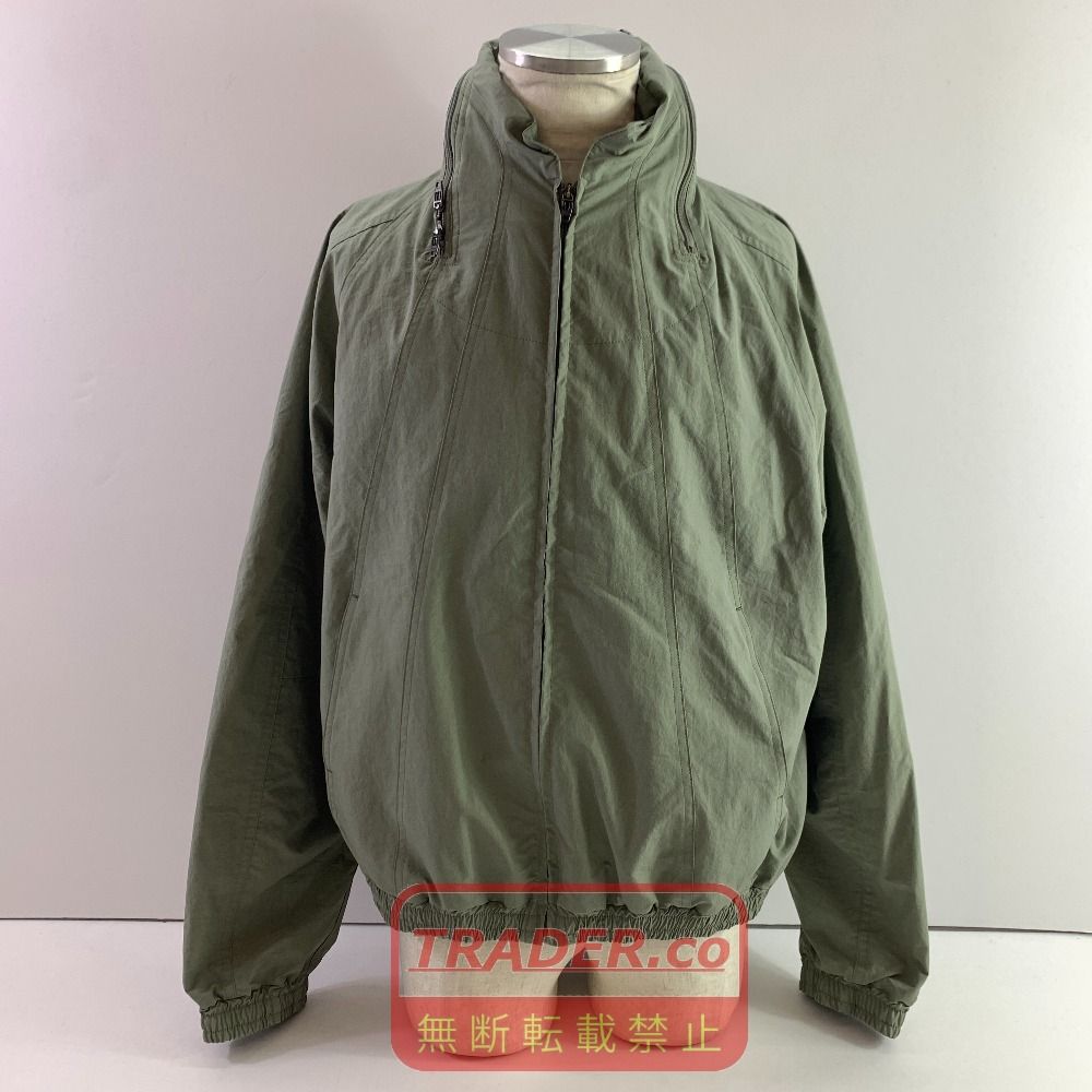 04w6745▽※【中古】SASQUATCHfabrix. サスクワァッチファブリックス 24SS-JKL-008 WARM UP NYLON JACKET ウォームアップ ナイロン トラック ジャケット モスグリーン系 M【八王子店】