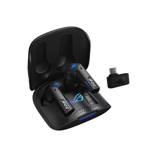 ASUS Bluetoothおよび2.4GHzワイヤレスゲーミングイヤホン 最大46時間 24ビット 96kHzオーディオ / R55ES ROG CETRA TWS SPEEDNOVA/BLK 国内正規代理店品@ 6f85a4ae