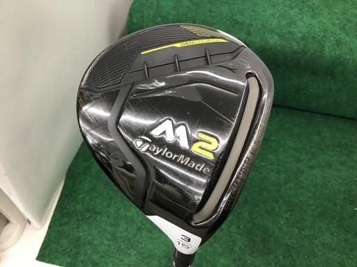 【中古】 テーラーメイド M2(2017) 3W USA フェアウェイウッド FW REAX 55(M2 2017FW) (フレックスR) メンズ 男性用 右利き 右用 Cランク ゴルフクラブ