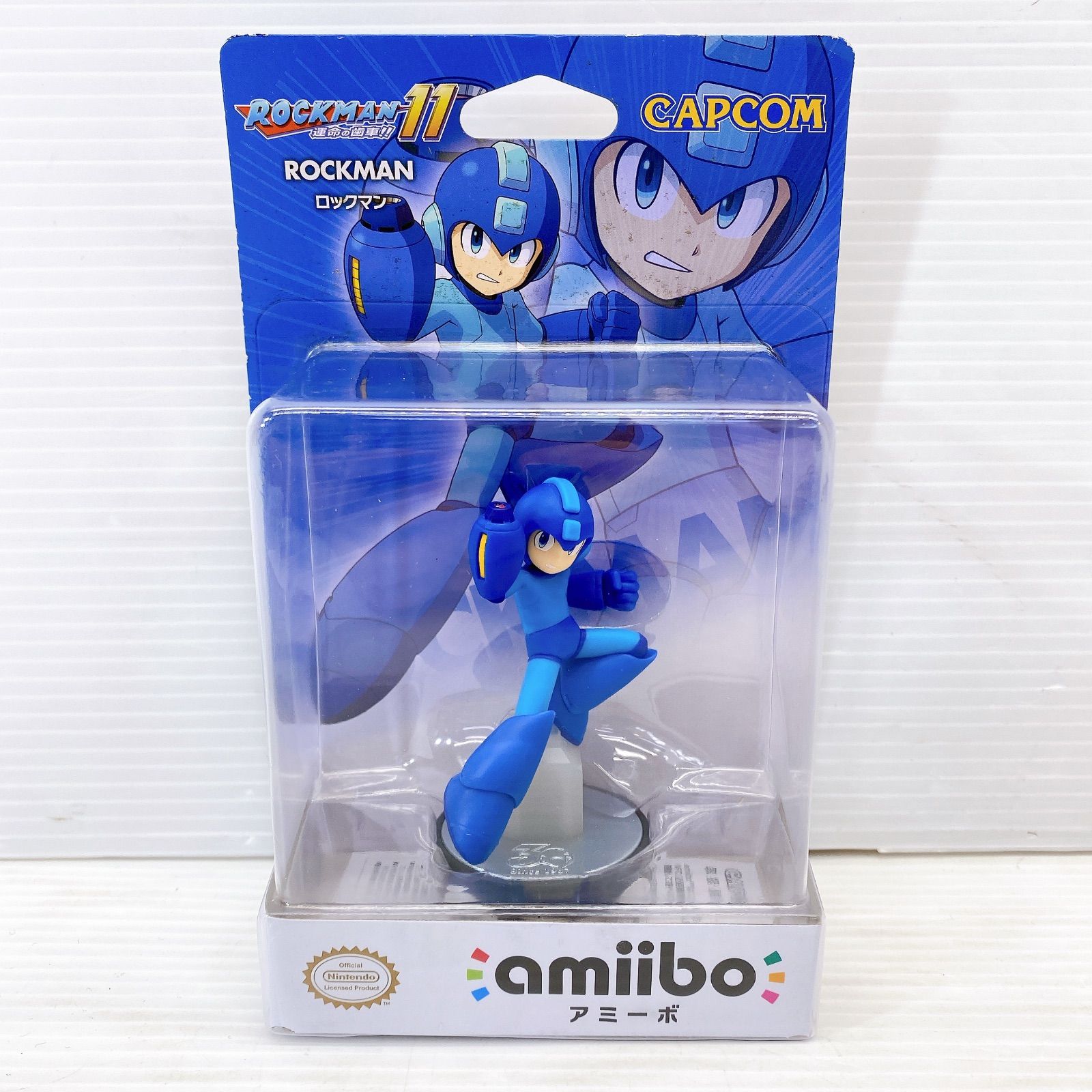 ■ Nintendo amibo ROCKMAN 11 運命の歯車‼ ロックマン 未開封 ■
