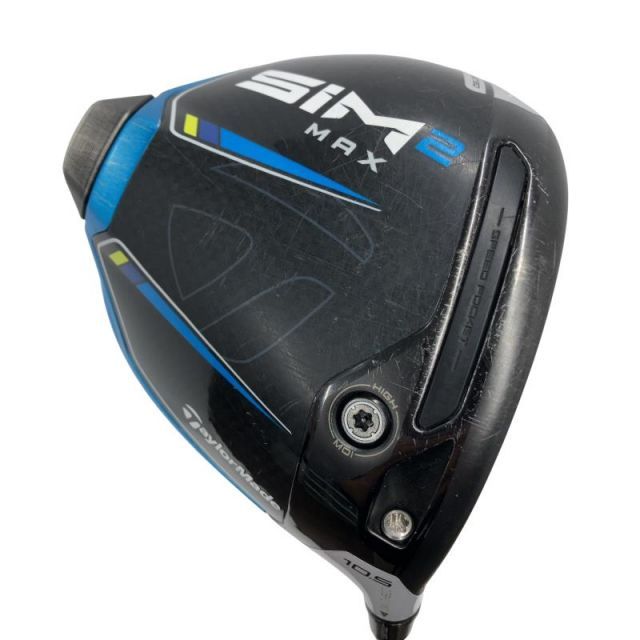 【中古】 テーラーメイド SIM2 MAX 10.5° ドライバー DR TENSEI BLUE TM50(SIM2 DR) (フレックスSR) メンズ 男性用 右利き 右用 Cランク ゴルフクラブ
