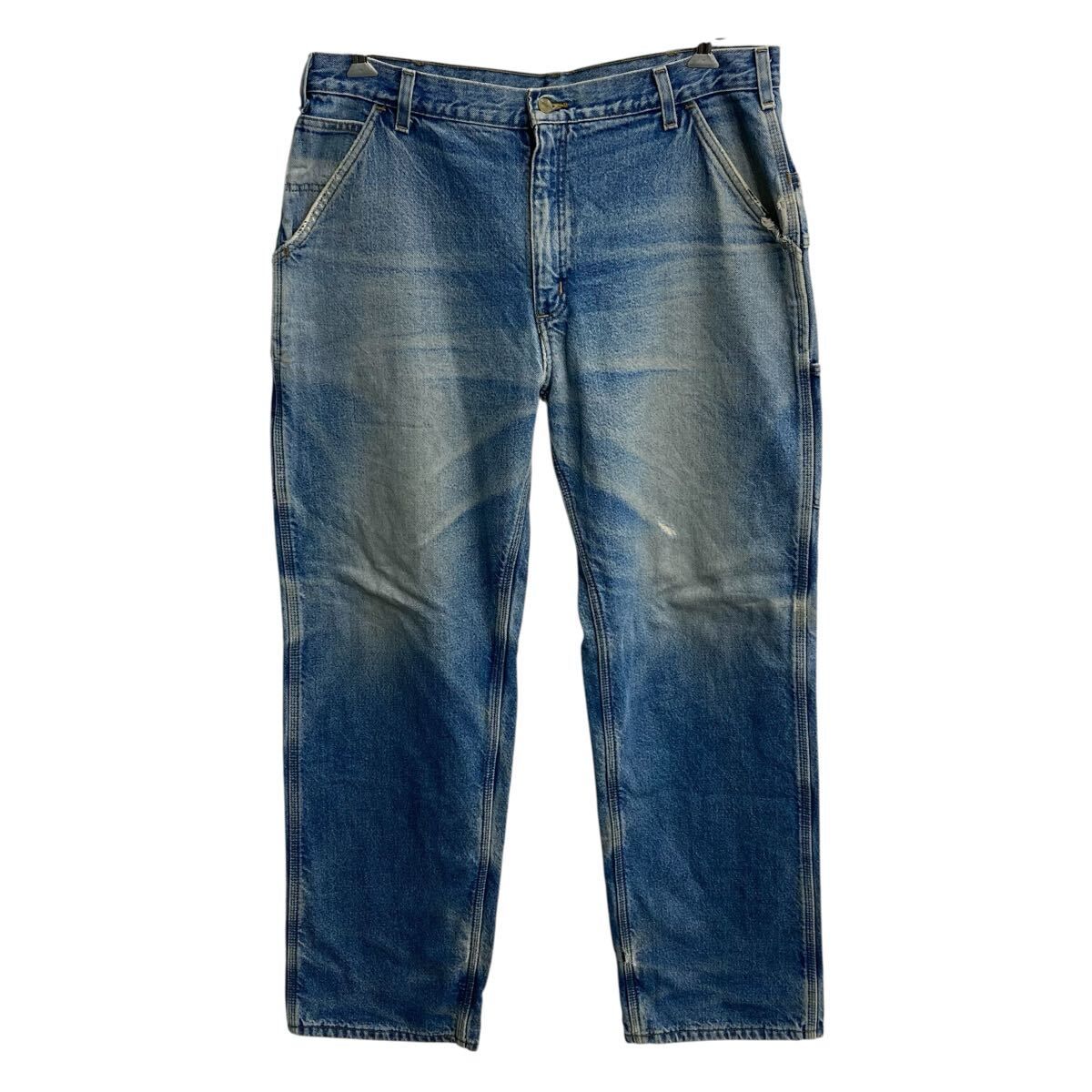 100%新品，限定SALE Carhartt デニム ペインターパンツ W38 ブルー