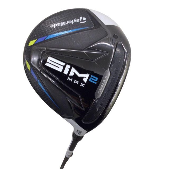【中古】 テーラーメイド SIM2 MAX 5W フェアウェイウッド FW Diamana TB 60 (フレックスS) メンズ 男性用 右利き 右用 Cランク ゴルフクラブ