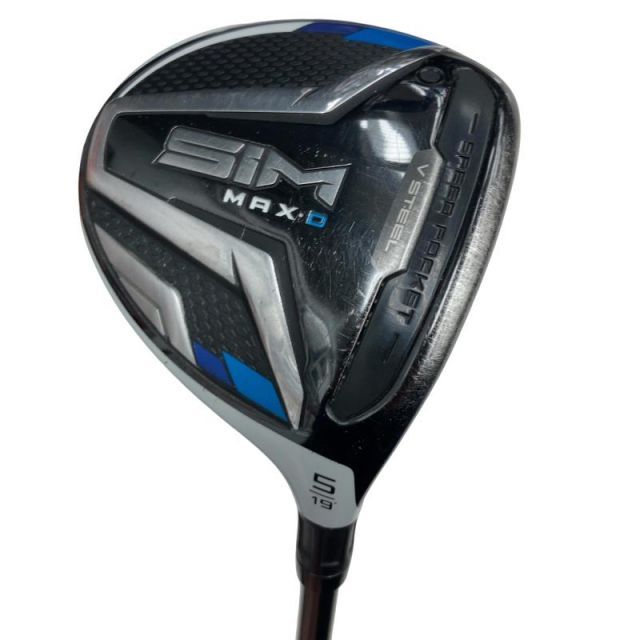 【中古】 テーラーメイド SIM MAX-D 5W フェアウェイウッド FW TENSEI BLUE TM50(FW) (フレックスSR) メンズ 男性用 右利き 右用 Cランク ゴルフクラブ
