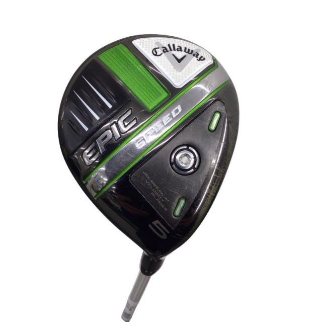 【中古】 キャロウェイ EPIC SPEED 5W フェアウェイウッド FW リシャフト (フレックスその他) メンズ 男性用 右利き 右用 Cランク ゴルフクラブ