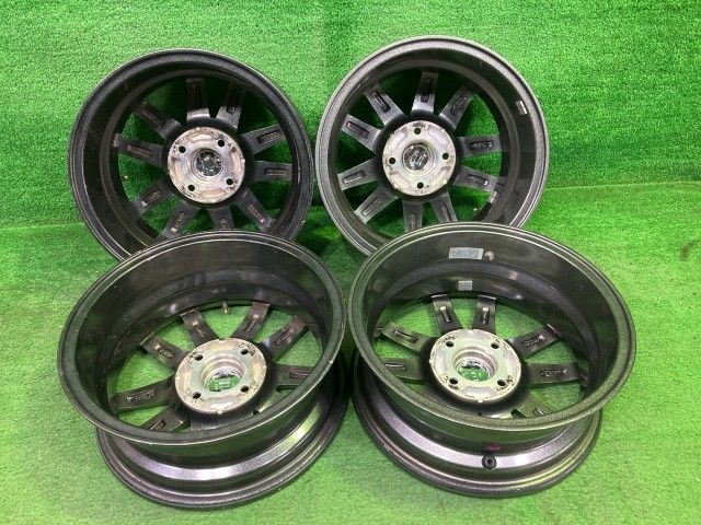 ザイン ｺﾙﾄ ｳﾞｨｯﾂ ホイール アルミ ガンメタ 14インチ 5.5J 4穴 4本 