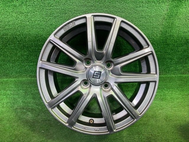 ザイン ｺﾙﾄ ｳﾞｨｯﾂ ホイール アルミ ガンメタ 14インチ 5.5J 4穴 4本 