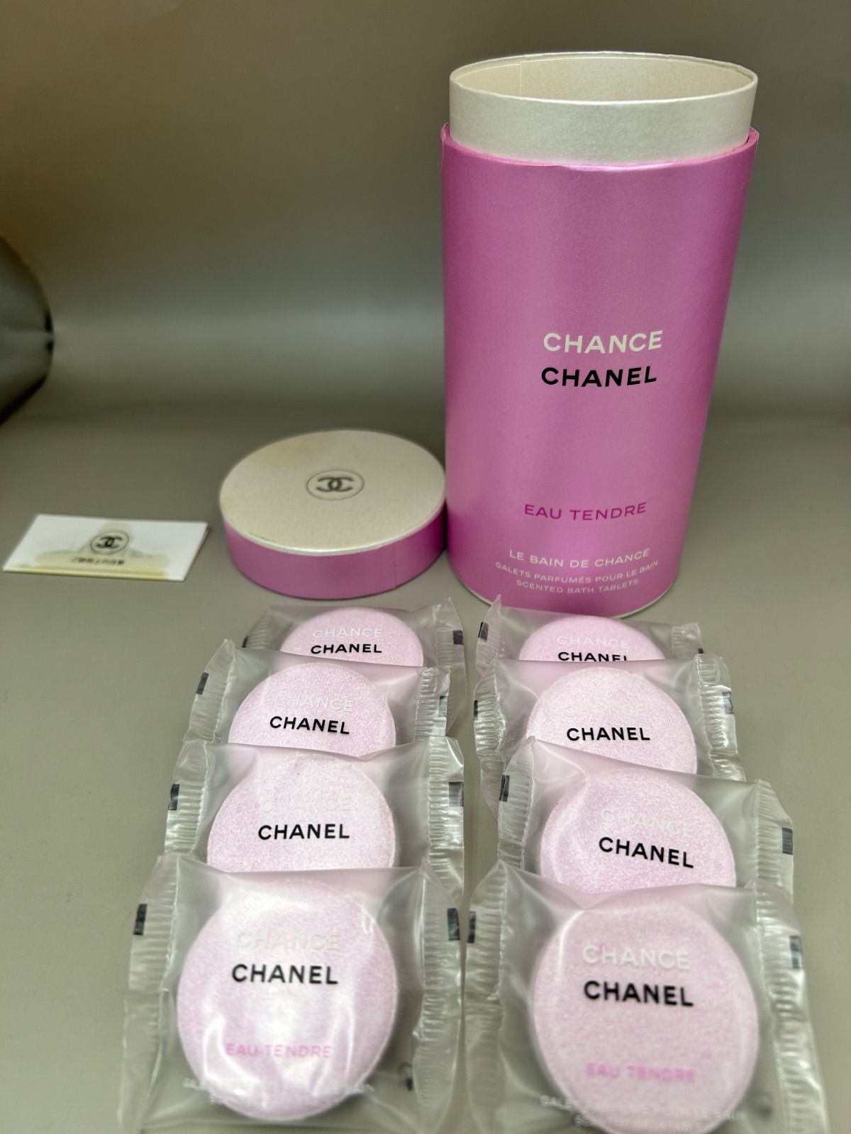 NZDM19 CHANEL シャネル チャンス オー タンドゥル バス タブレット