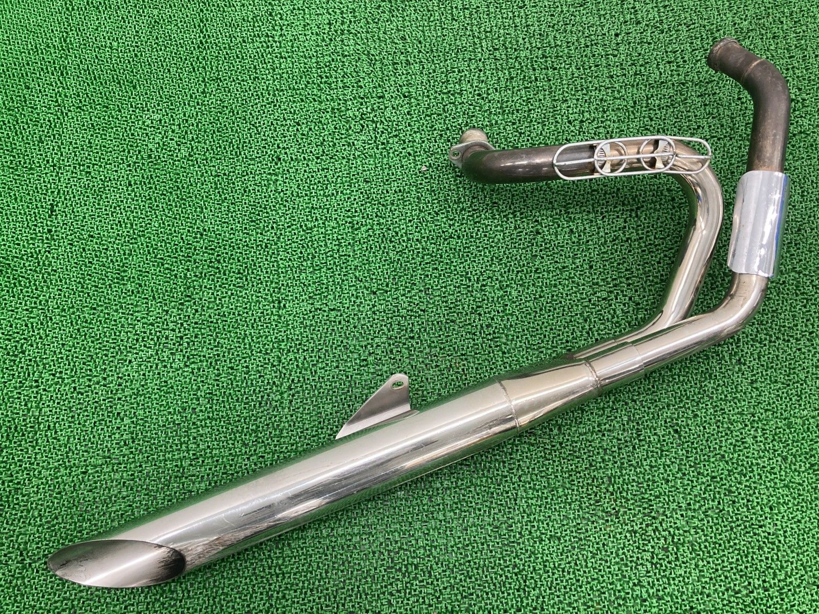 スティード400 マフラー サイレンサー 社外 NC26 STEED400 ステンレス