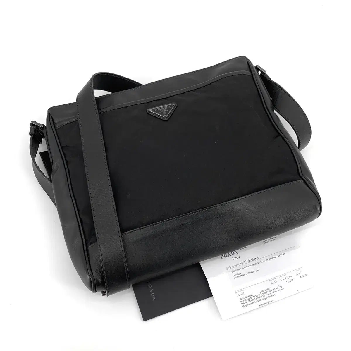 PRADA プラダ 三角ロゴ メッセンジャーバッグ