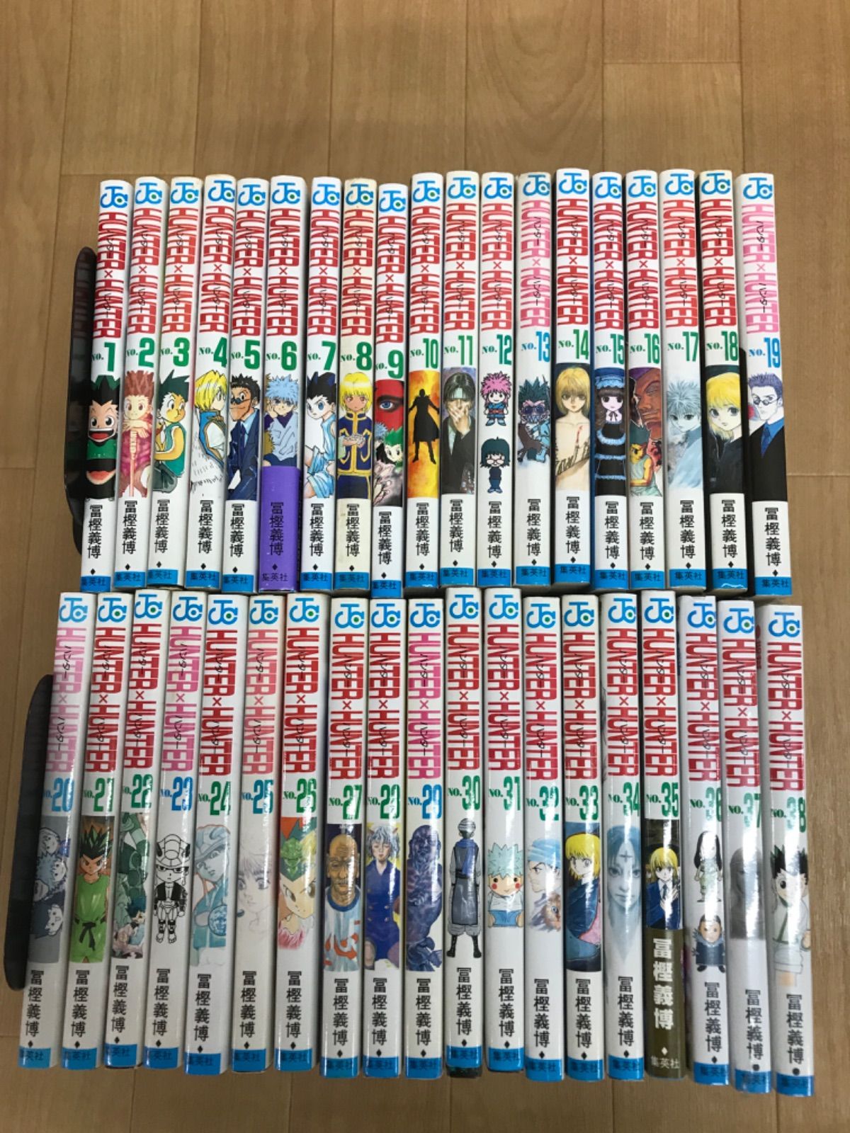 ★①【未開封あり】ハンターハンター HUNTER×HUNTER 1~38巻 コミック全巻セット《BV08E》